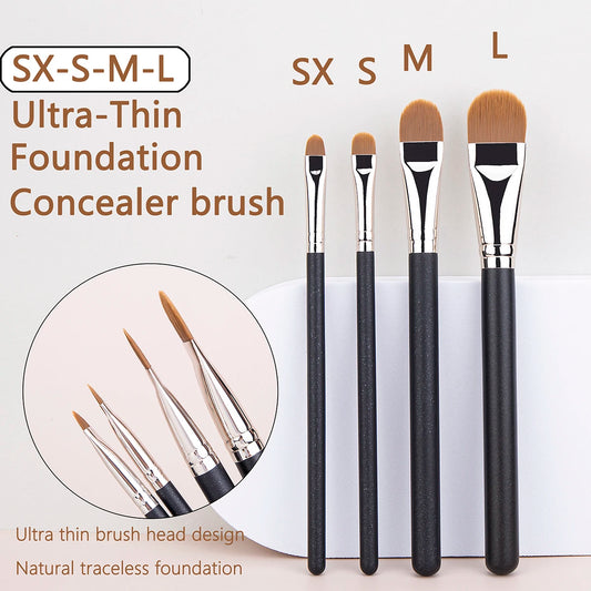 Ultra Thin Foundation Brush Lightweight and Thin Face Contour Brush Flat